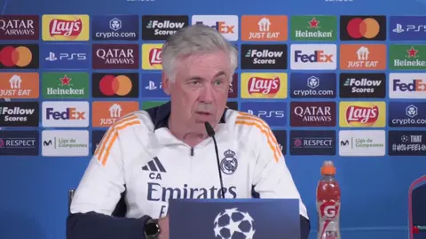 Carlo Ancelotti, entrenador del Real Madrid (foto: Agencias)
