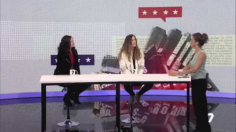 Las Wonder en 'Las Noticias de la Noche' (foto: La 7)