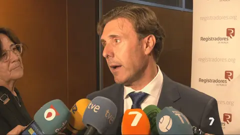 El presidente del Tribunal Superior de Justicia de Murcia (TSJMU), Manuel Luna (foto: La 7)