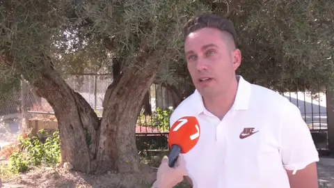 Padre de Bernardino, el padre del ni&ntilde;o que se llev&oacute; la madre de Molina de Segura y ha sido encontrado en Tarragona (foto: La 7)