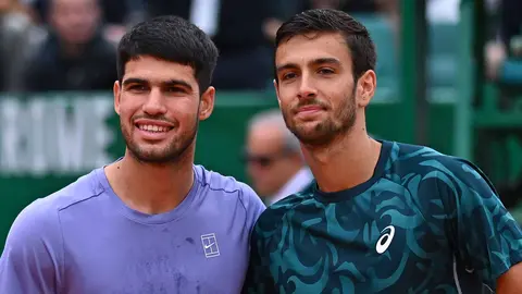 Alcaraz y Musetti | Foto: ATP Tour
