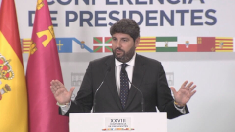 El presidente de la regi&oacute;n de Murcia, Fernando L&oacute;pez Miras
