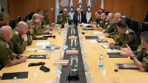 La c&uacute;pula militar israel&iacute; | Europa Press