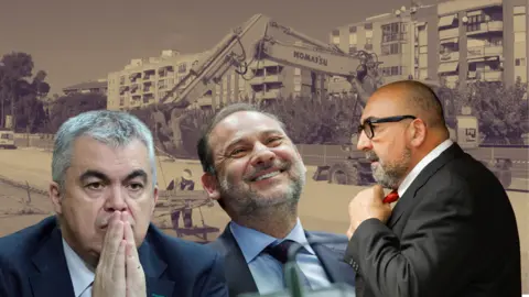 &Aacute;balos, Cerd&aacute;n y Koldo consiguieron mordidas en numerosas obras p&uacute;blicas, incluido el soterramiento del AVE  en Murcia