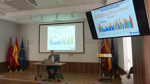 El delegado territorial de la Agencia Estatal de Meterolog&iacute;a (Aemet)