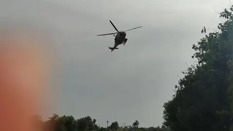 B&uacute;squeda en helic&oacute;ptero de un hombre desaparecido en Murcia