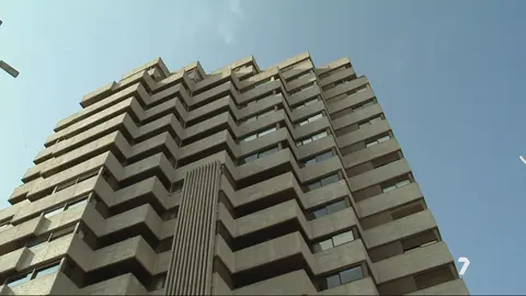 Edificio Hispania, en Murcia (foto: La 7)
