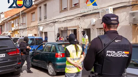 Detenciones en Alcantarilla (foto: PN)