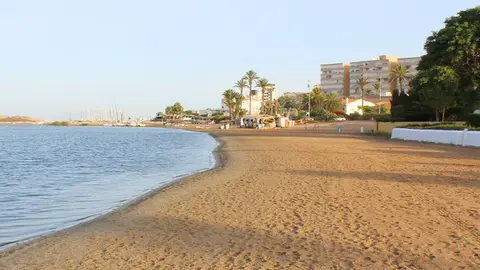 Playa del Cavanna, en La Manga