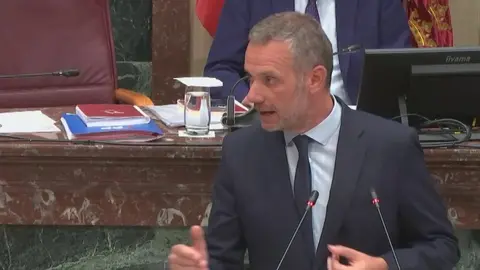 Joaqu&iacute;n Segado, portavoz del Grupo Parlamentario Popular (foto: La 7)