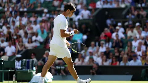 Carlos Alcaraz en Wimbledon