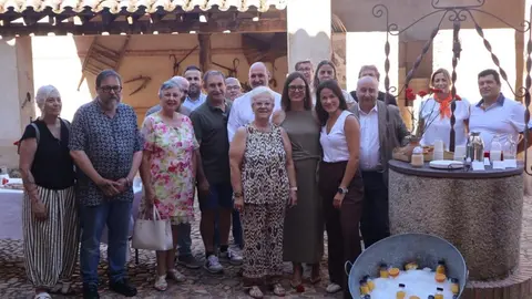 La portavoz del Gobierno de C-LM, Esther Padilla, en El Puente del Arzobispo