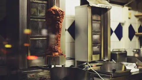 Imagen de archivo de un kebab