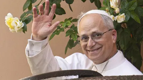 El papa Le&oacute;n XIV