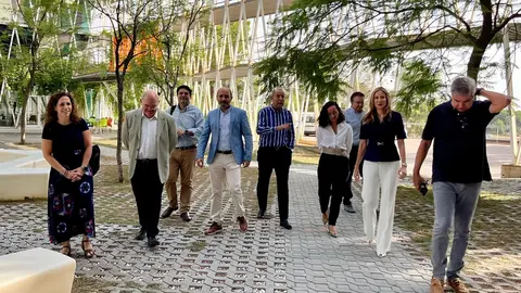 La consejera de Empresa, Empleo y Econom&iacute;a Social, Marisa L&oacute;pez Arag&oacute;n, visita el Centic, en el Parque Cient&iacute;fico de Murcia (foto: Regi&oacute;n de Murcia)