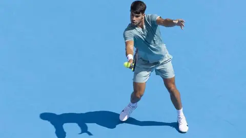 Carlos Alcaraz en el torneo de Cincinnati (foto: EP)