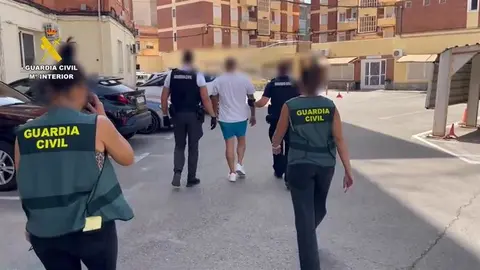 Imagen de uno de los siete detenidos por propinar una paliza a un joven en Orihuela (foto: GC)