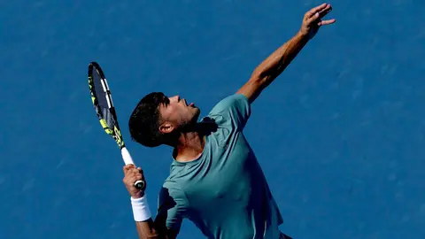 Carlos Alcaraz en el torneo de Cincinnati (foto: ATP)