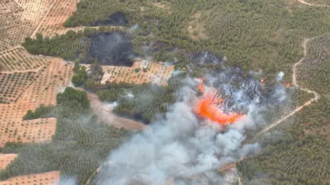 Incendios en la Regi&oacute;n de Murcia