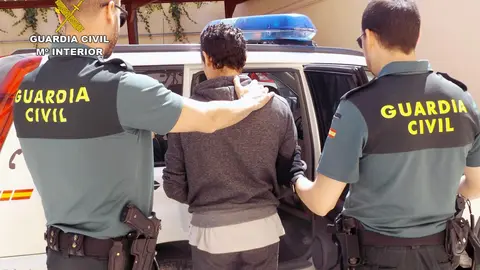 Detenci&oacute;n en La Manga | Foto: Guardia Civil