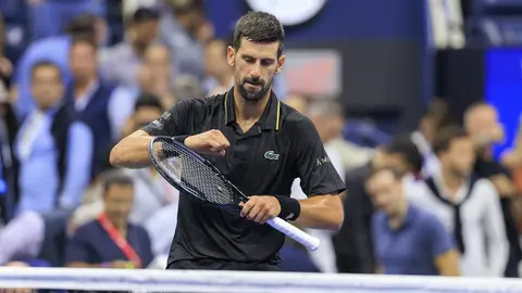 El tenista serbio Novak Djokovic