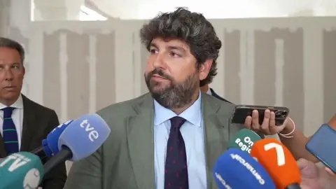 Imagen de archivo del presidente del Gobierno regional, Fernando L&oacute;pez Miras