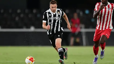 Kevin, en el duelo ante el Atl&eacute;tico Madrile&ntilde;o