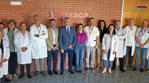 Juan Jos&eacute; Pedre&ntilde;o visita el Hospital Virgen de la Arrixaca