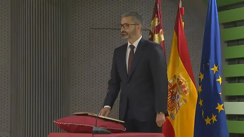 Toma de posesi&oacute;n de Francisco Lucas como Delegado de Gobierno en la Regi&oacute;n de Murcia (foto: La 7)