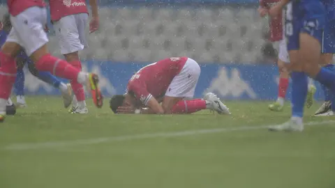 Suspendido el partido entre CE Sabadell y FC Cartagena por intensa lluvia (foto: FC Cartagena)