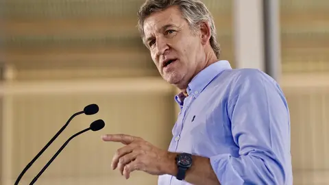 El l&iacute;der del Partido Popular, Alberto N&uacute;&ntilde;ez Feij&oacute;o