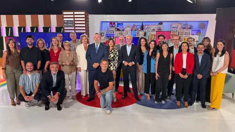 Presentaci&oacute;n de la nueva temporada de La 7 desde el plat&oacute; de Ailoviu (foto: La 7)