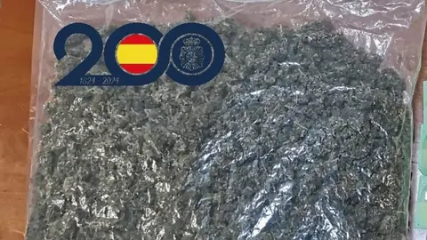 Bolsa de marihuana (foto: PN)
