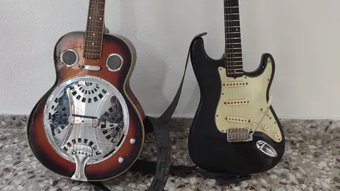 Guitarras robadas y recuperadas por la Polic&iacute;a Nacional