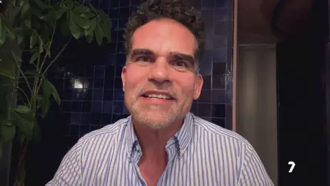 Antonio Najarro en 'Las Noticias de la Noche' (foto: La 7)