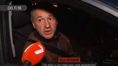 Giuliano Velo, supuesto mafioso italiano fallecido en Lorca (foto: La 7)