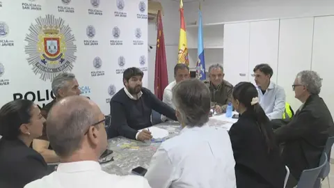 Reuni&oacute;n del Consejo de Gobierno en San Javier (foto: La 7)