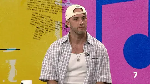 Toni Fern&aacute;ndez (Naito), en Las Noticias de la Noche (foto: La 7)