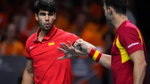 Carlos Alcaraz y Marcel Granollers