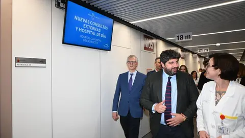 El presidente del Gobierno regional, Fernando L&oacute;pez Miras, visitado el nuevo espacio del Hospital Comarcal del Noroeste
- CARM