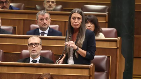 Imagen de archivo de Miriam Nogueras en el Congreso de los Diputados