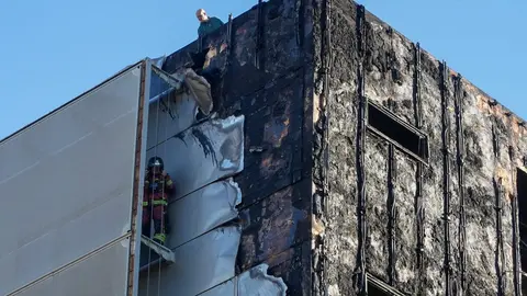Incendio del bloque 5 del Hospital Santa Luc&iacute;a de Cartagena
- AYUNTAMIENTO DE CARTAGENA