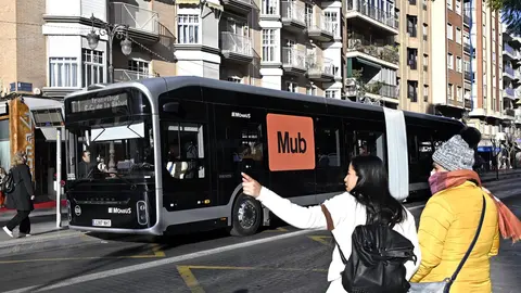 El tranvib&uacute;s conecta desde hoy Murcia con El Palmar