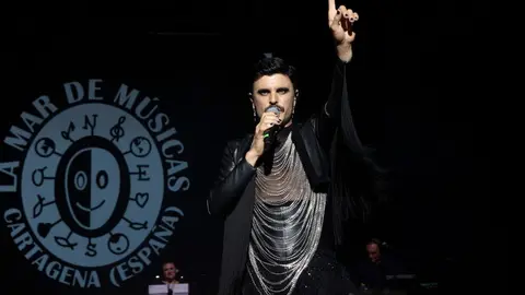 Rodrigo Cuevas, durante su actuaci&oacute;n en 'La Mar de M&uacute;sicas' en 2023 | Ayuntamiento de Cartagena