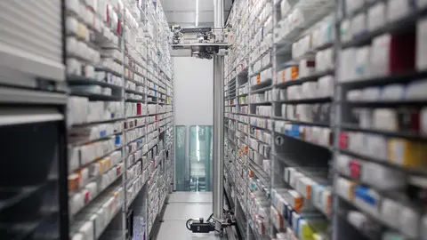Un autodispensador de medicamentos (foto: EP)