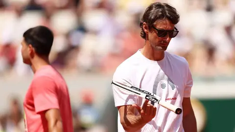 Juan Carlos Ferrero, en Roland Garros | Foto: ATP