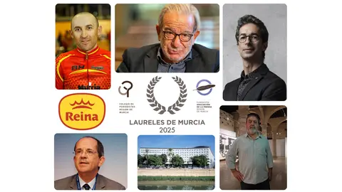 Galardonados con los Laureles de Murcia en el a&ntilde;o 2025