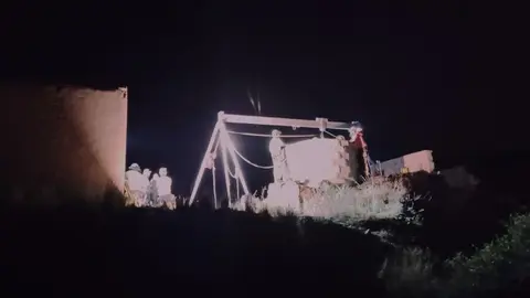 Entrada a la mina 'Hait&iacute;'