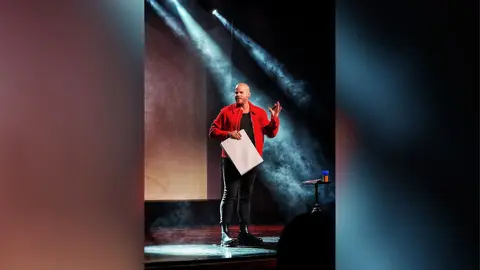 Abraham Gallego, el 'mentalista canalla' de La 7 (foto: Abraham Gallego)