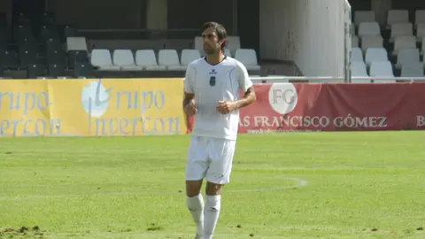 Fernando Mart&iacute;n Carreras en su etapa como jugador del FC Cartagena en la temporada 2012-2013